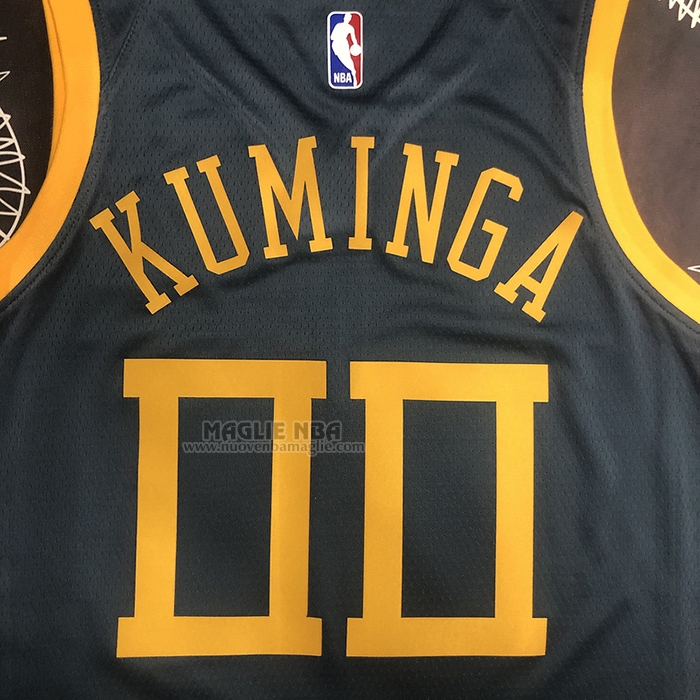 Maglia
 Jonathan Kuminga NO 00 Golden State Warriors Citta
 2018-19 Blu
